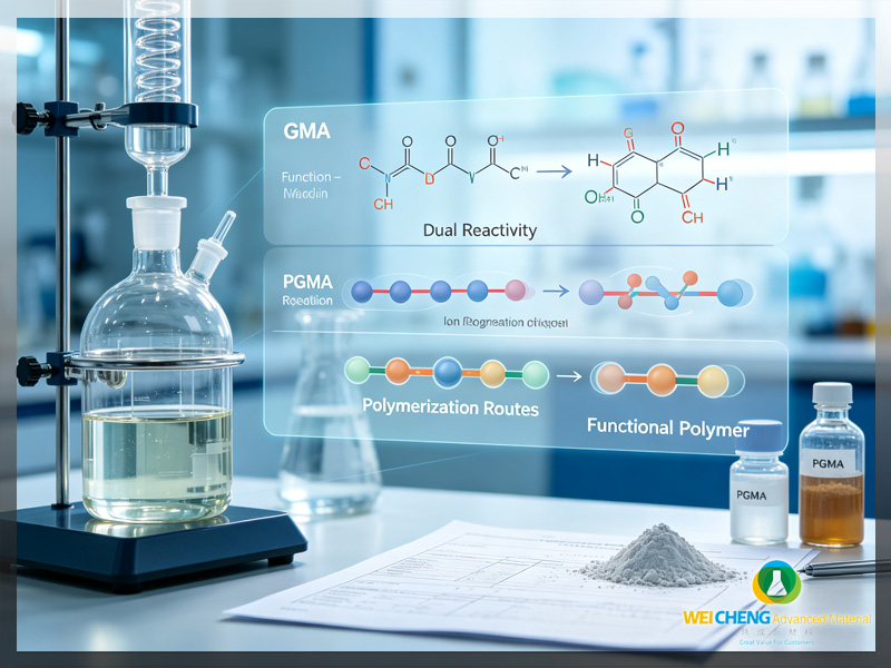 Glycidyl methacrylate GMA bifunctional monomer, comparative mechanism analysis of radical, anionic and cationic polymerization, Weicheng Advanced Material (Shandong) Co., Ltd